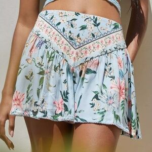 Agua Bendita "Violet" Skirt, Small